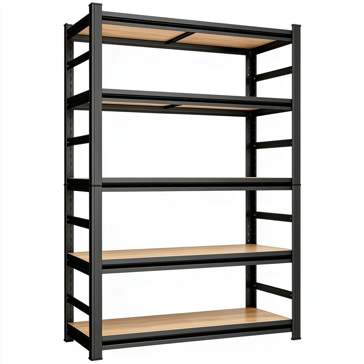 63-Inch Height Storage Shelving Unit with Adjustable Shelves
