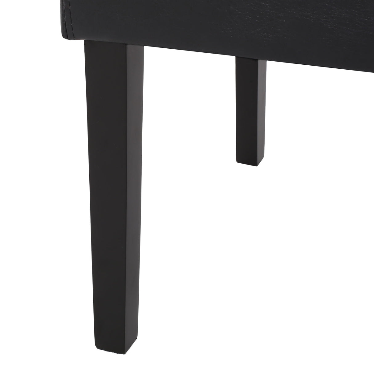 Contemporary Dining Chair With Rubberwood Legs (Set of 2)