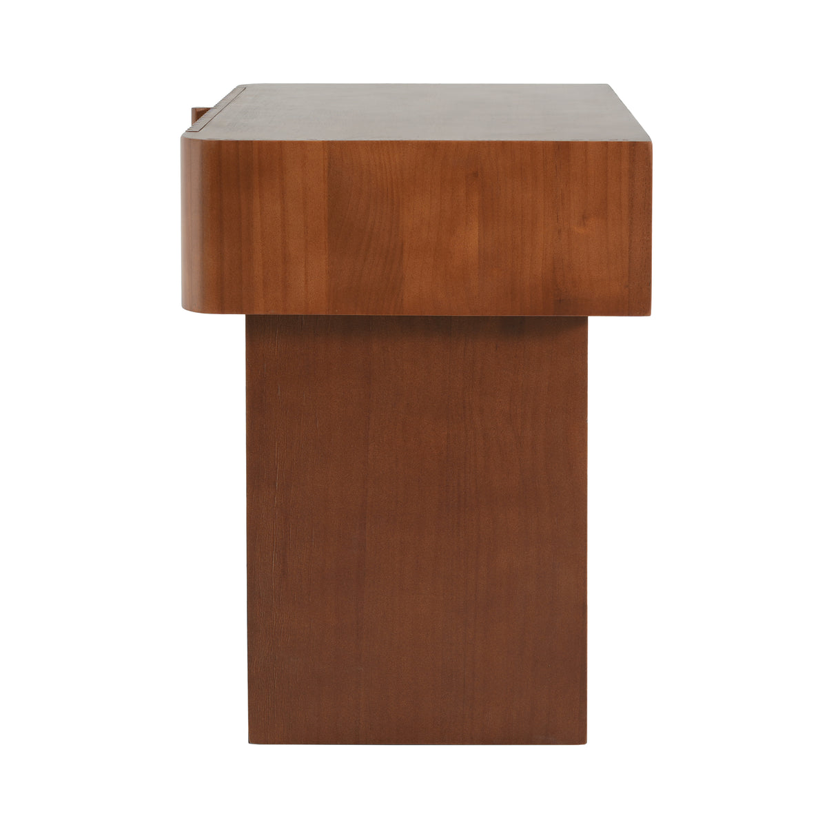 Wood End Table with Drawer