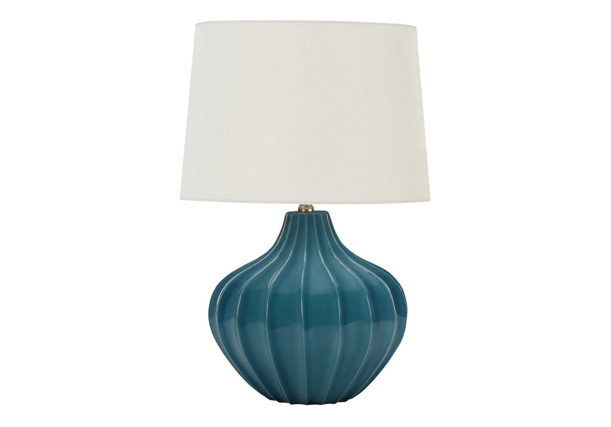 Lighting, Table Lamp, Ceramic, Transitional - Blue - Best Buy Furniture
