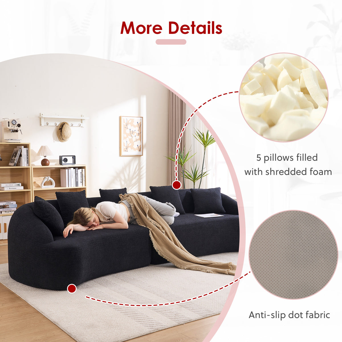 Compression Sponge Sofa