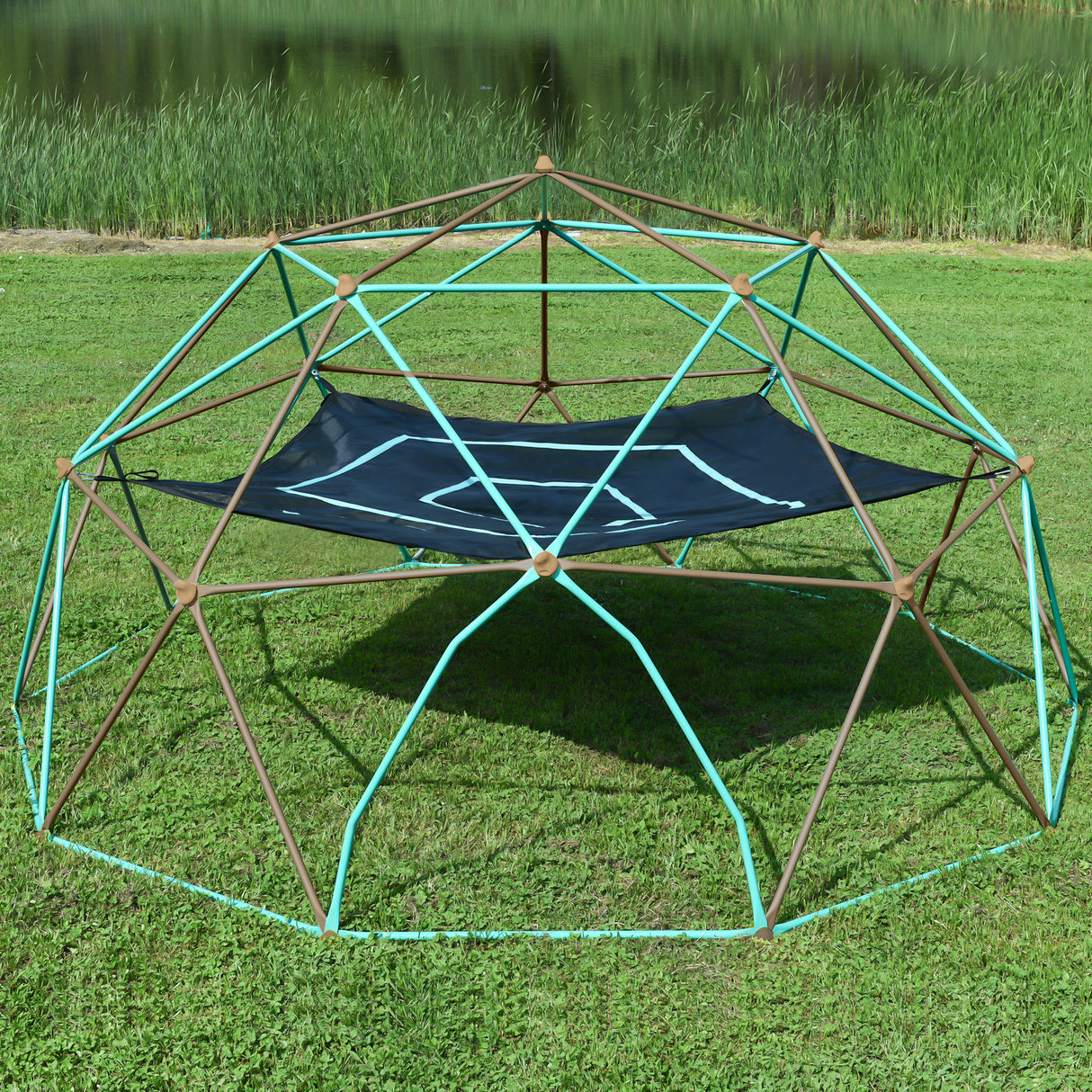 13ft Geometric Dome Climber Play Center
