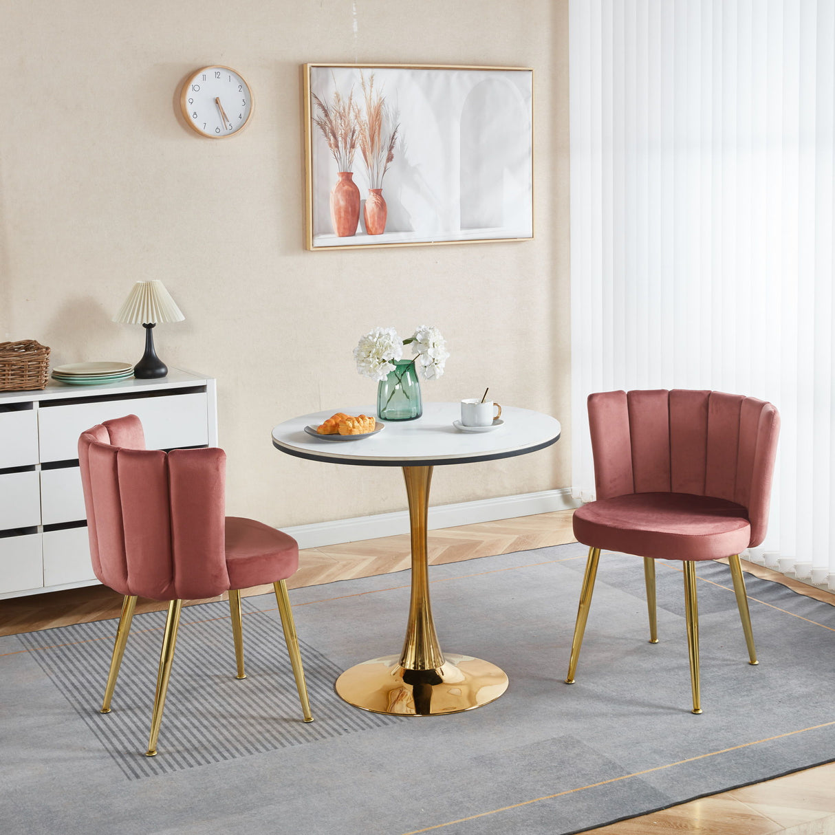 Ergonomic Dining Chair (Set of 2)