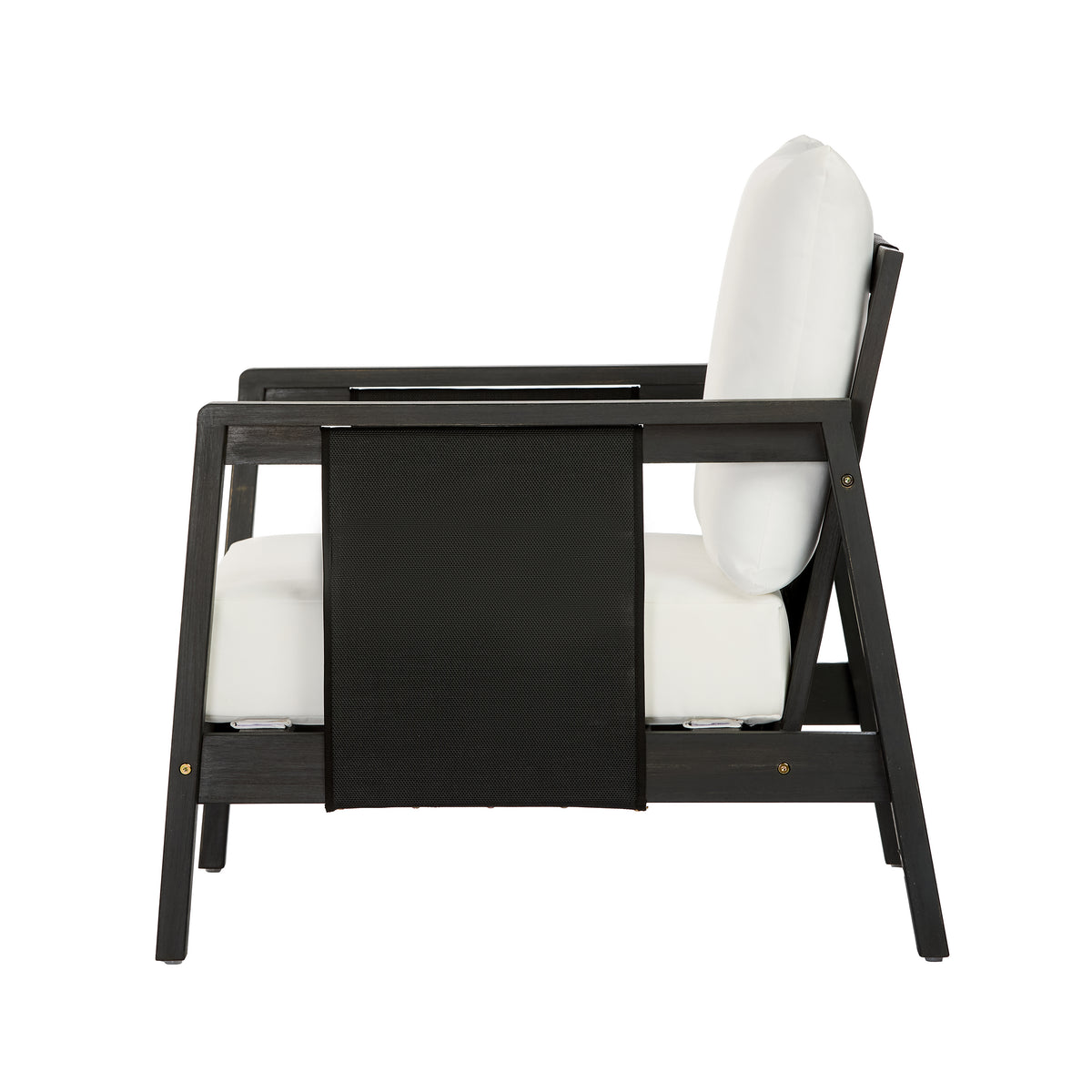 Outdoor Club Chairs (Set of 2) with Diamond-Pattern