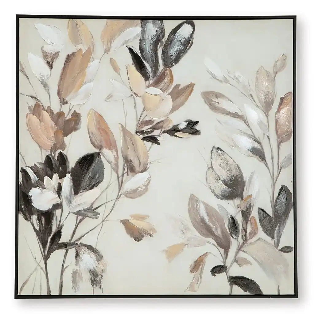 Trulow - Wall Art - Tan / Brown / Black - Best Buy Furniture