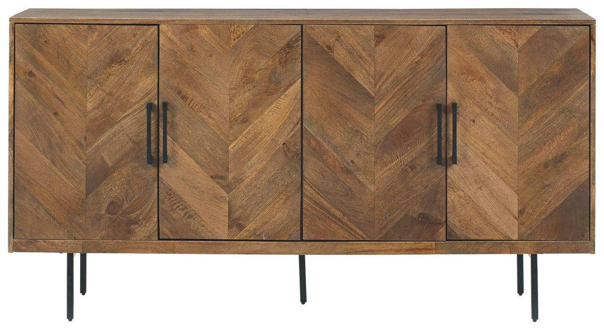 PratTVille - Accent Cabinet - Brown - Best Buy Furniture