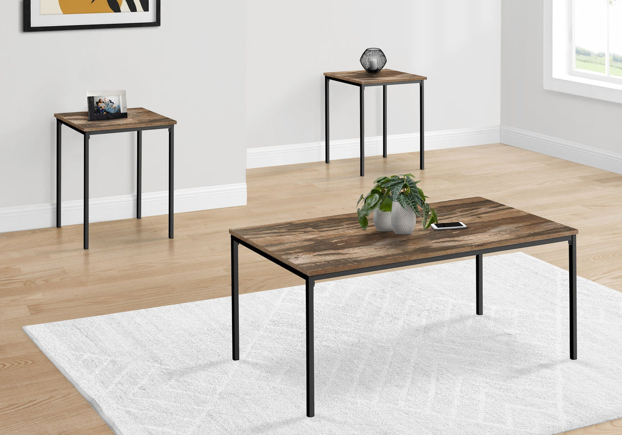 Table Set, Coffee, End, Contemporary, Modern (Set of 3) - Best Buy Furniture