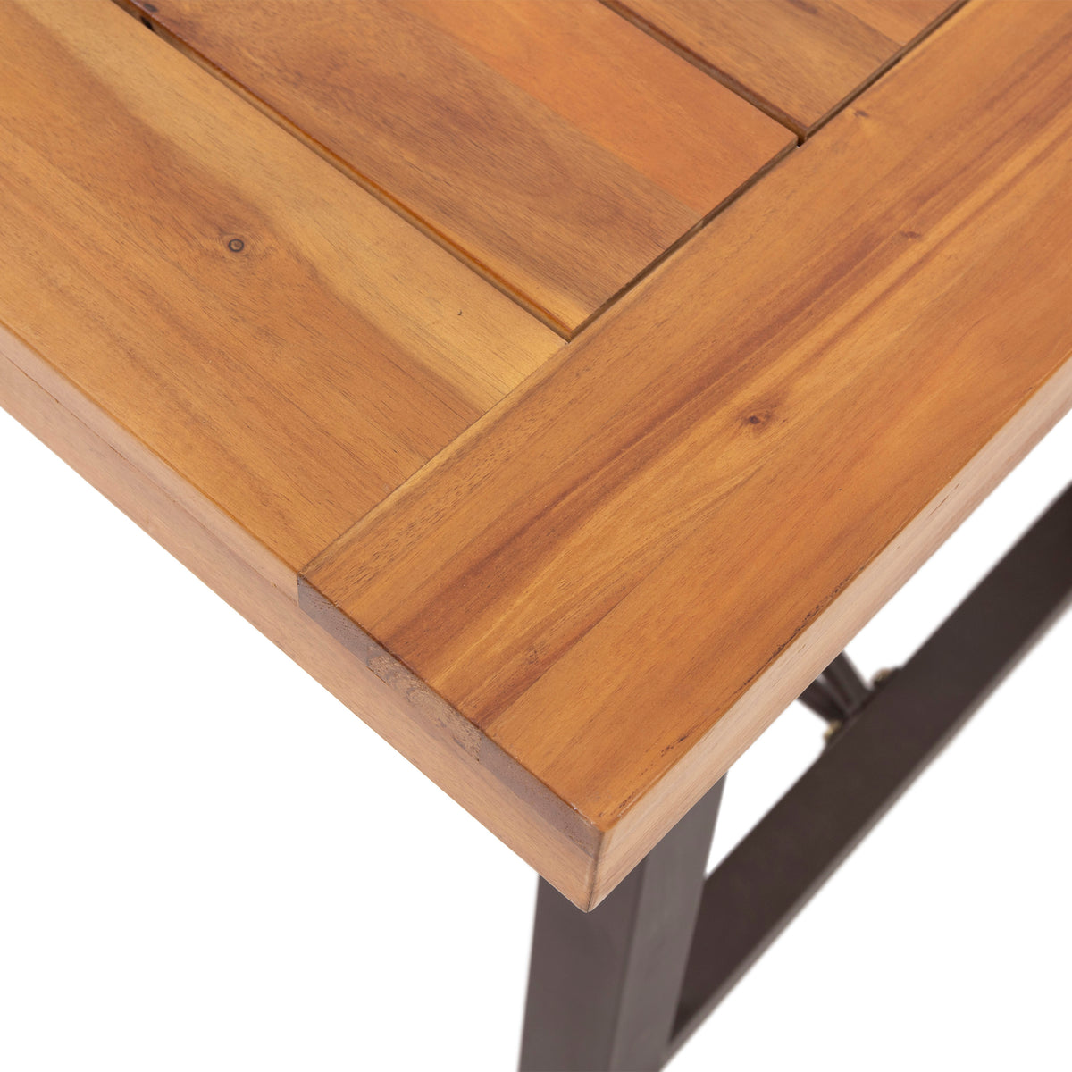 Outdoor 3-Pieces Acacia Wood Dining Set