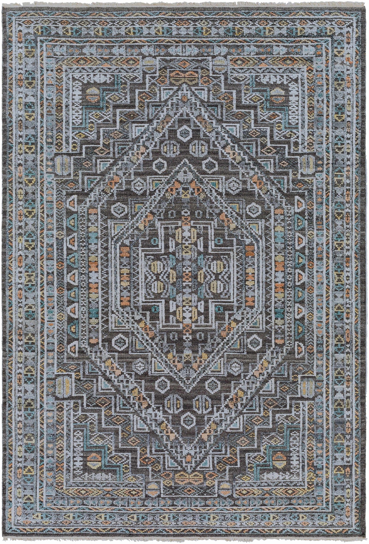Akle Premium Hand Knotted Wool Area Rug