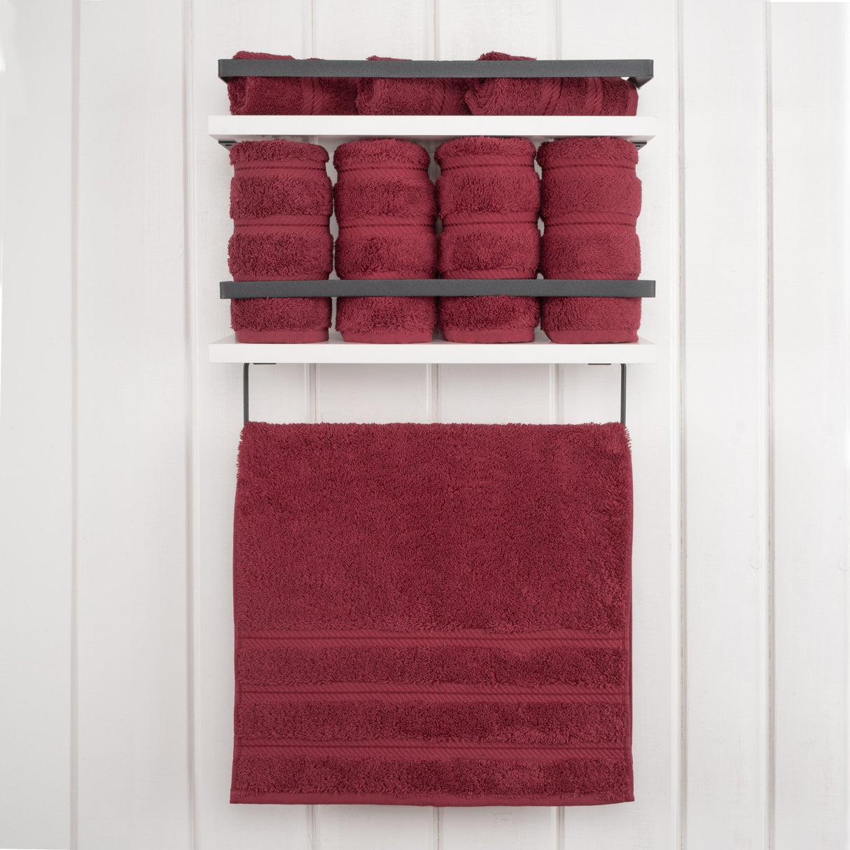 American Soft Linen 100% Cotton Turkish Towels, 4 Pack Hand Towel Set, Super Soft, Absorbent, Quick Dry Premium Towels