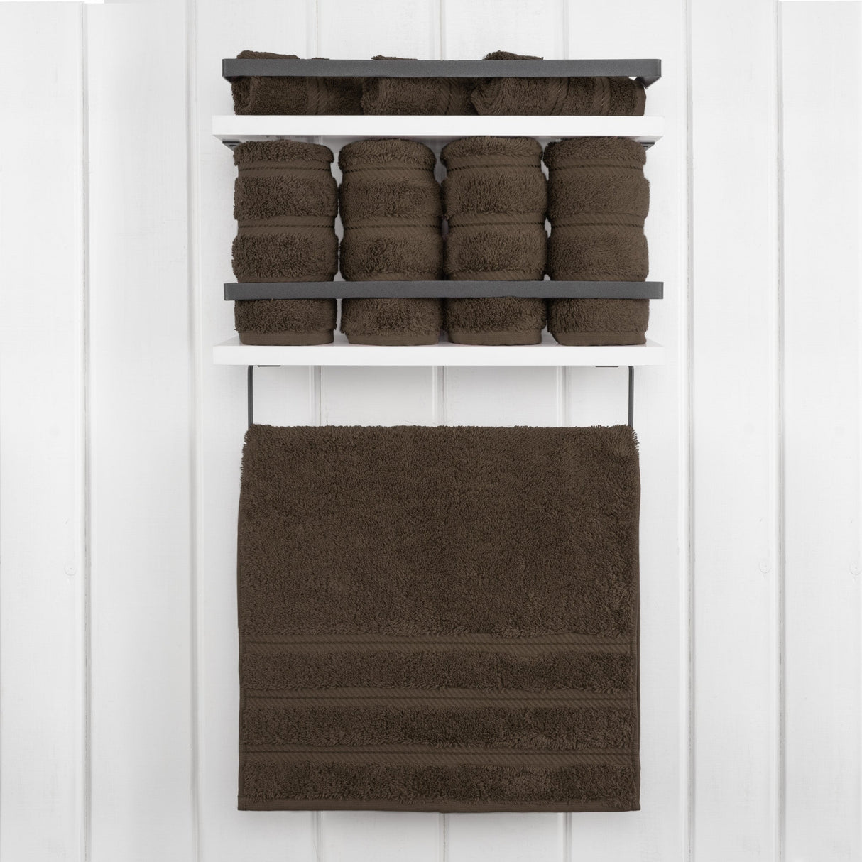 American Soft Linen 100% Cotton Turkish Towels, 4 Pack Hand Towel Set, Super Soft, Absorbent, Quick Dry Premium Towels