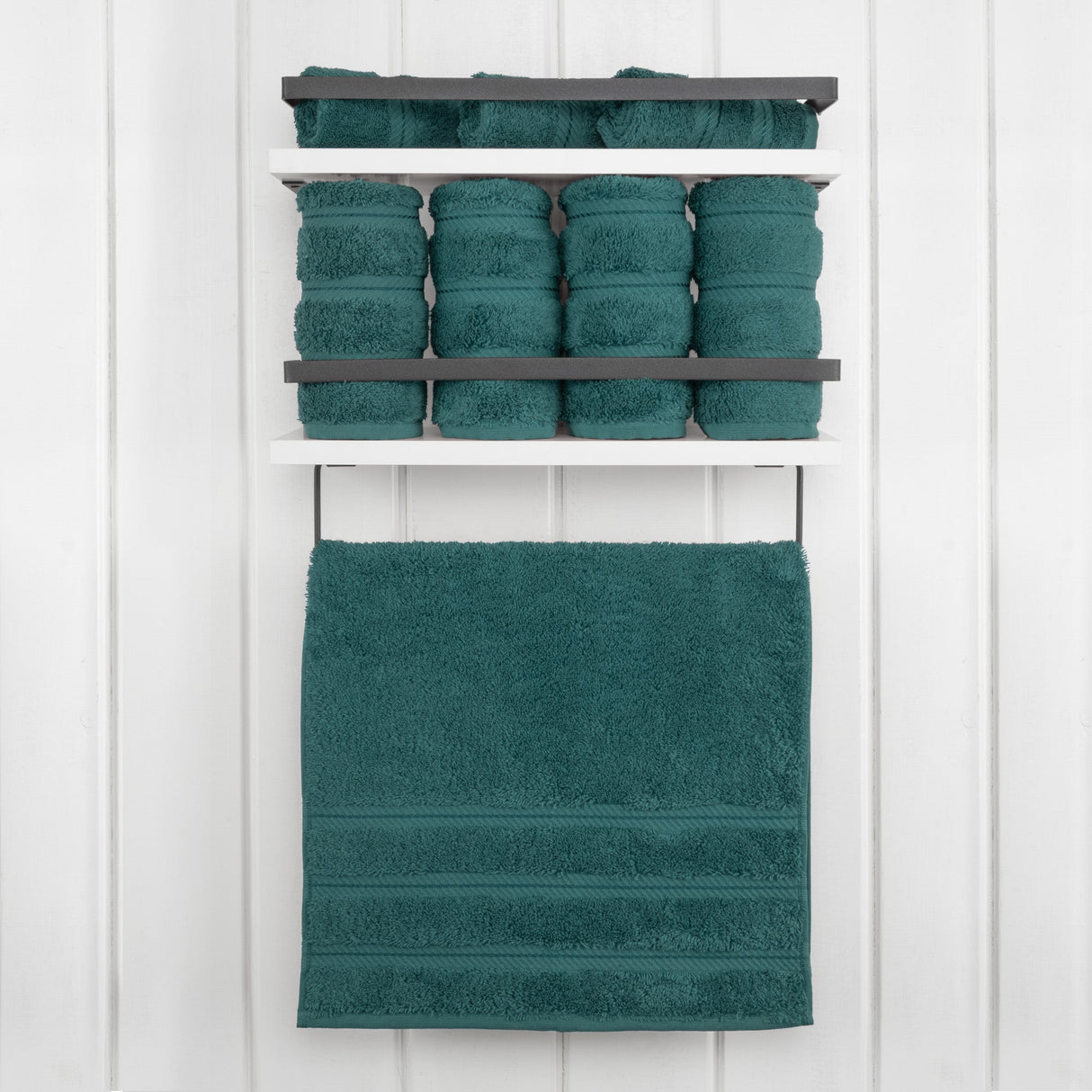 American Soft Linen 100% Cotton Turkish Towels, 4 Pack Hand Towel Set, Super Soft, Absorbent, Quick Dry Premium Towels