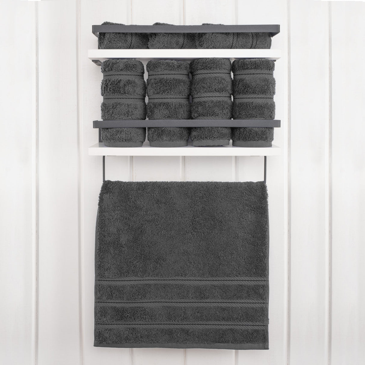 American Soft Linen 100% Cotton Turkish Towels, 4 Pack Hand Towel Set, Super Soft, Absorbent, Quick Dry Premium Towels