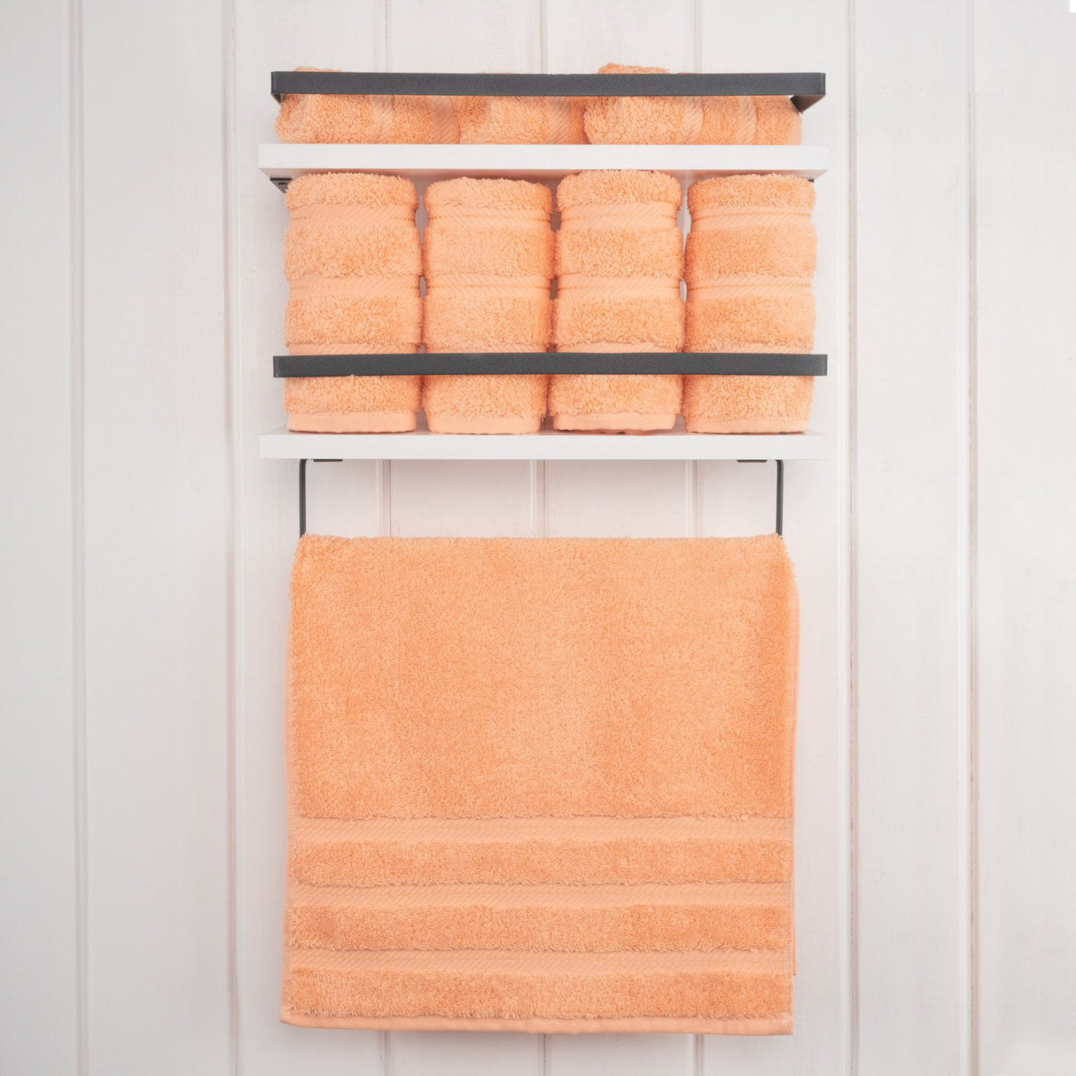 American Soft Linen 100% Cotton Turkish Towels, 4 Pack Hand Towel Set, Super Soft, Absorbent, Quick Dry Premium Towels