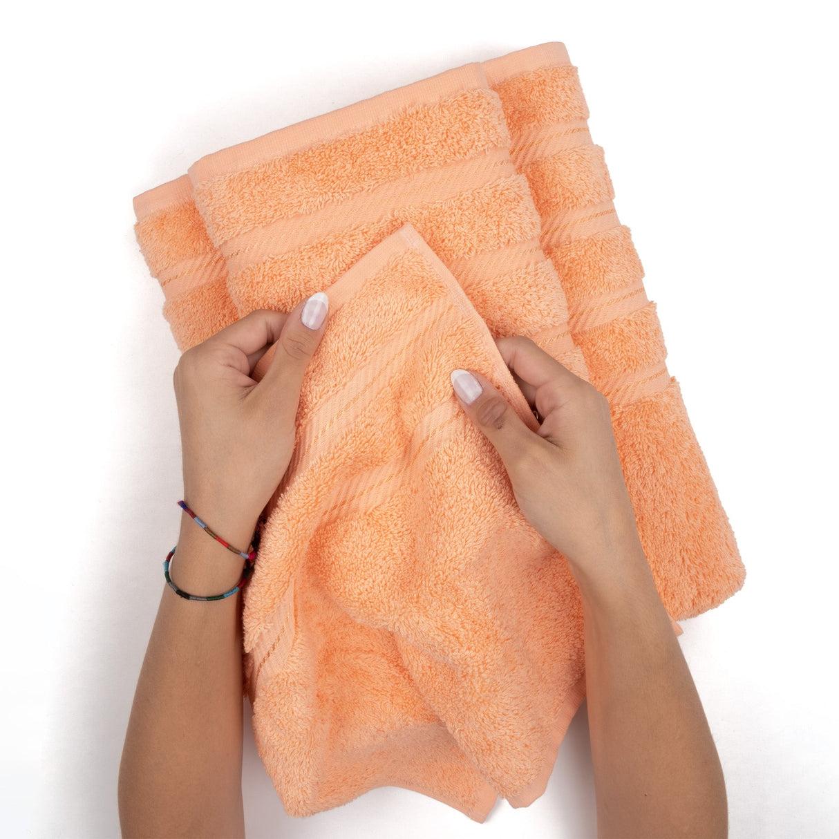 American Soft Linen 100% Cotton Turkish Towels, 4 Pack Hand Towel Set, Super Soft, Absorbent, Quick Dry Premium Towels
