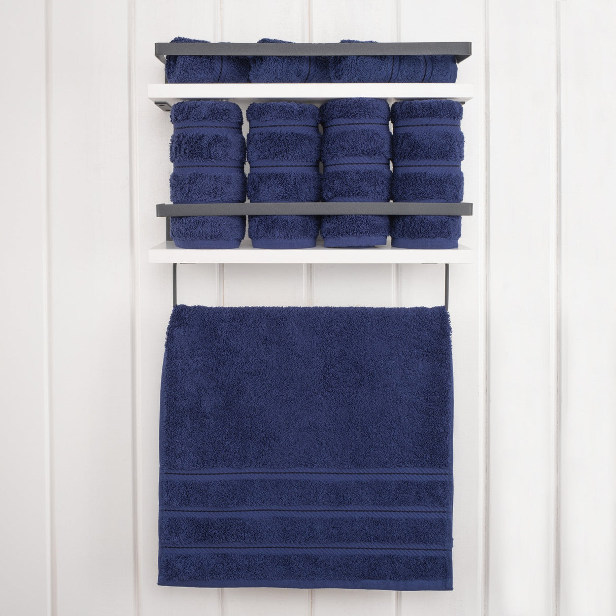 American Soft Linen 100% Cotton Turkish Towels, 4 Pack Hand Towel Set, Super Soft, Absorbent, Quick Dry Premium Towels