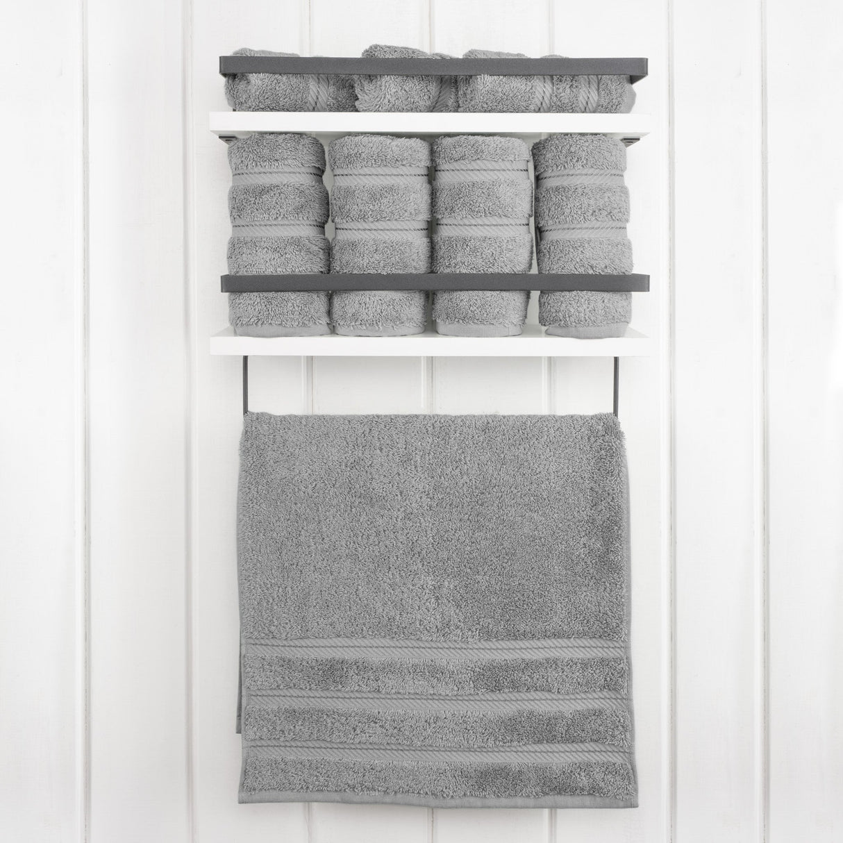 American Soft Linen 100% Cotton Turkish Towels, 4 Pack Hand Towel Set, Super Soft, Absorbent, Quick Dry Premium Towels