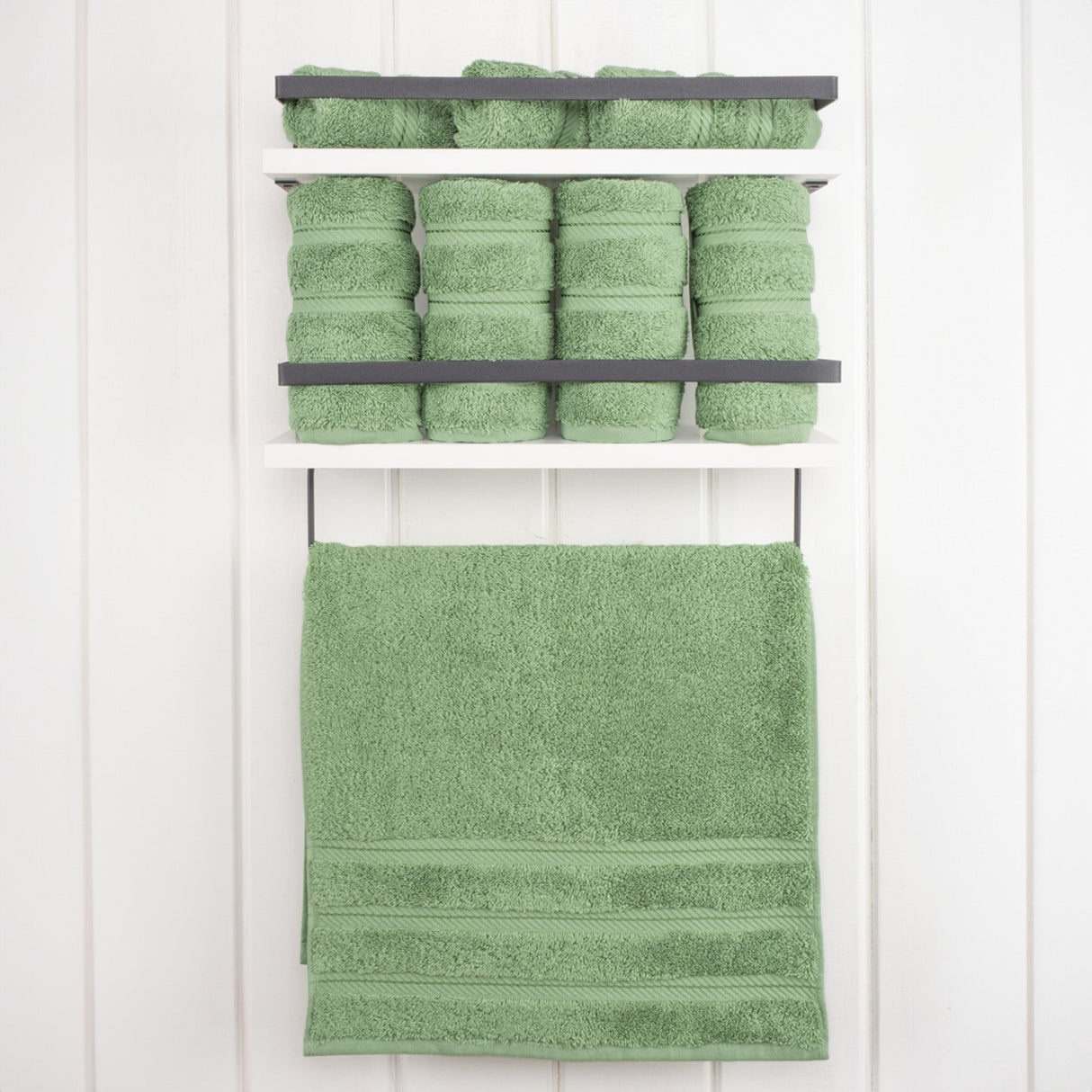 American Soft Linen 100% Cotton Turkish Towels, 4 Pack Hand Towel Set, Super Soft, Absorbent, Quick Dry Premium Towels
