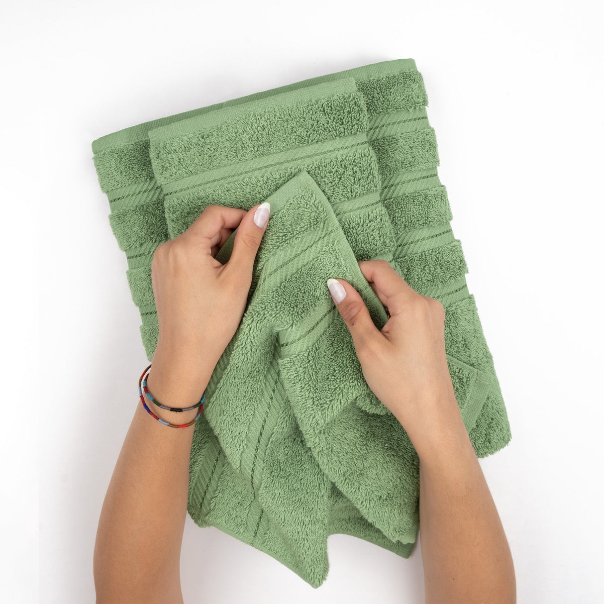 American Soft Linen 100% Cotton Turkish Towels, 4 Pack Hand Towel Set, Super Soft, Absorbent, Quick Dry Premium Towels