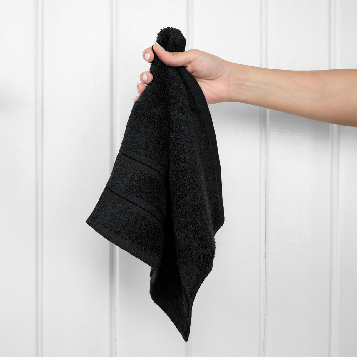 4 Piece 100% Cotton Softness, Elegance, Comfort Washcloth Turkish Towel Set