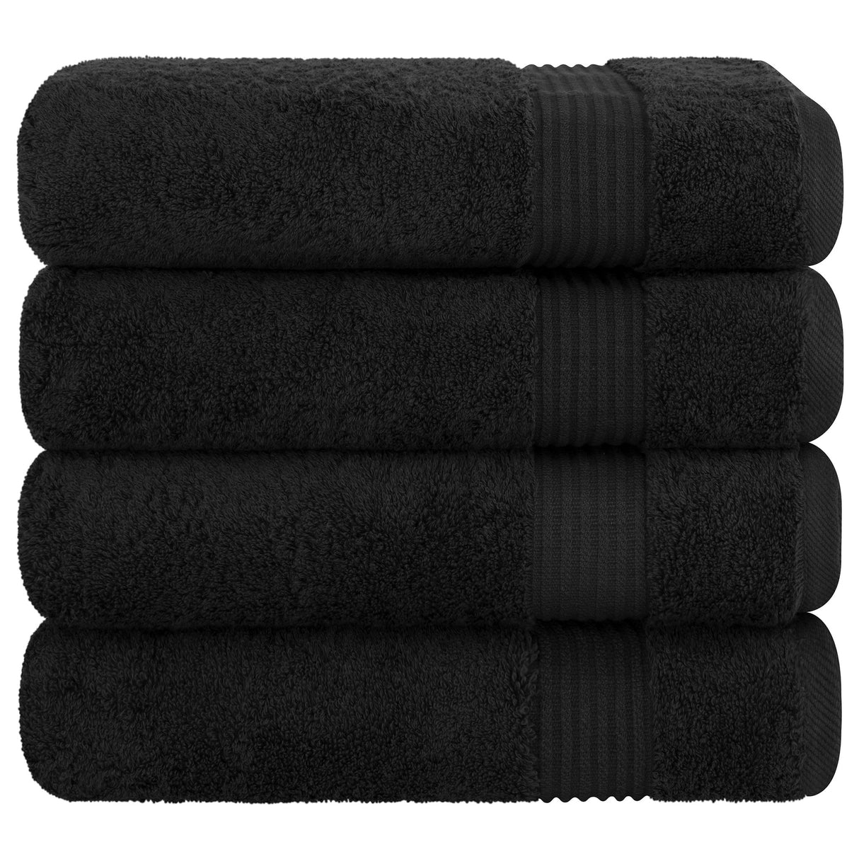 American Soft Linen Bekos 100% Cotton Turkish Towels, 4 Piece Bath Towel Set