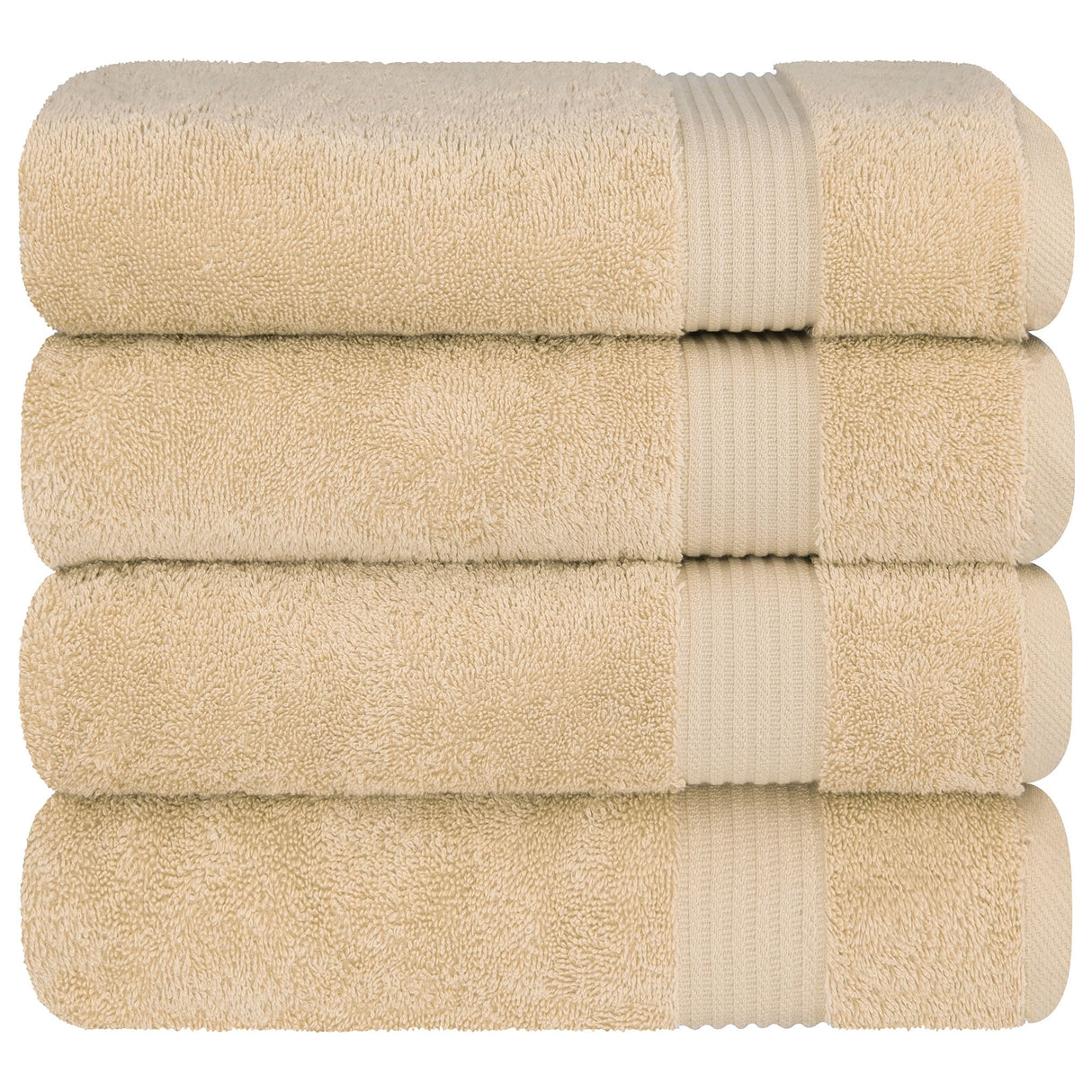 American Soft Linen Bekos 100% Cotton Turkish Towels, 4 Piece Bath Towel Set