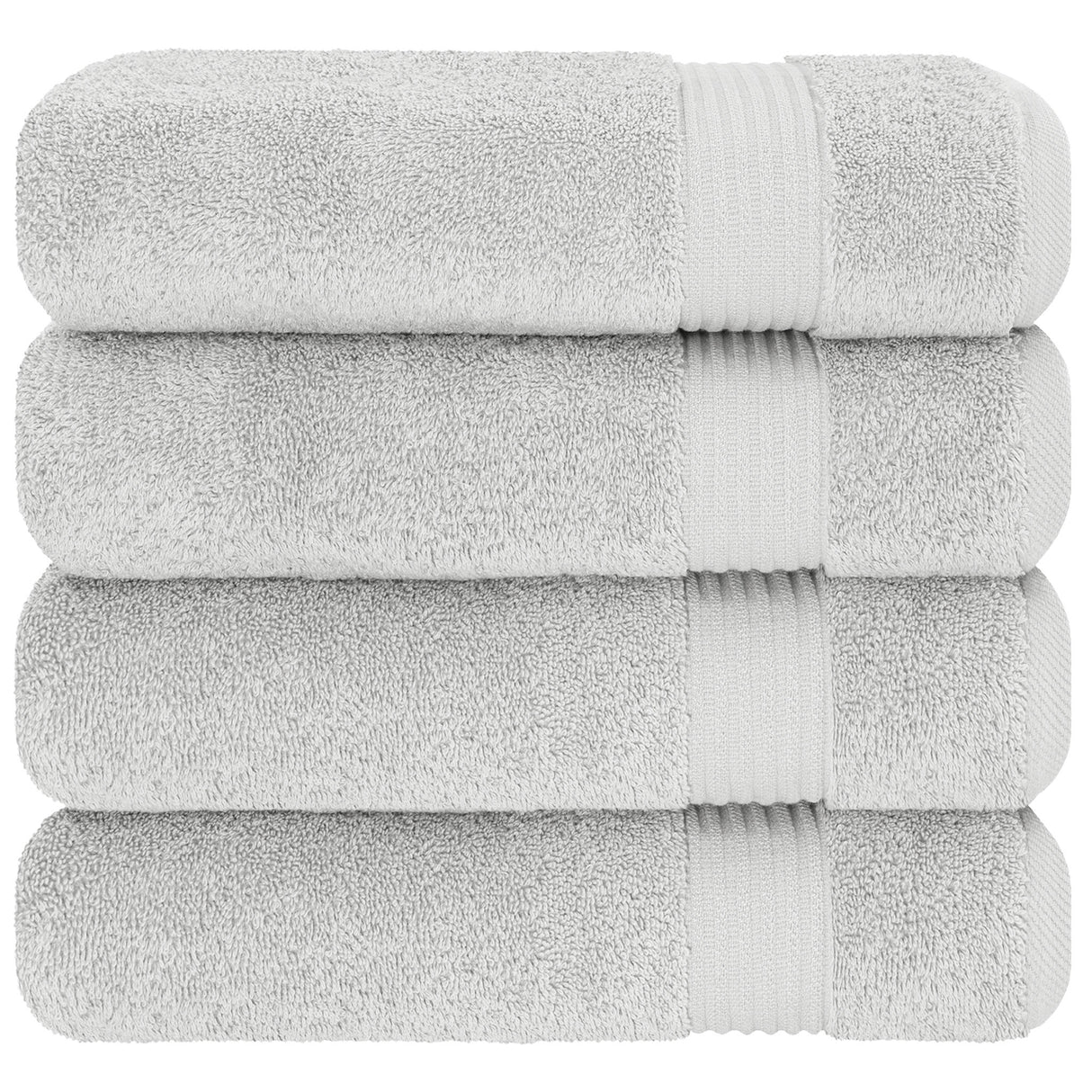 American Soft Linen Bekos 100% Cotton Turkish Towels, 4 Piece Bath Towel Set