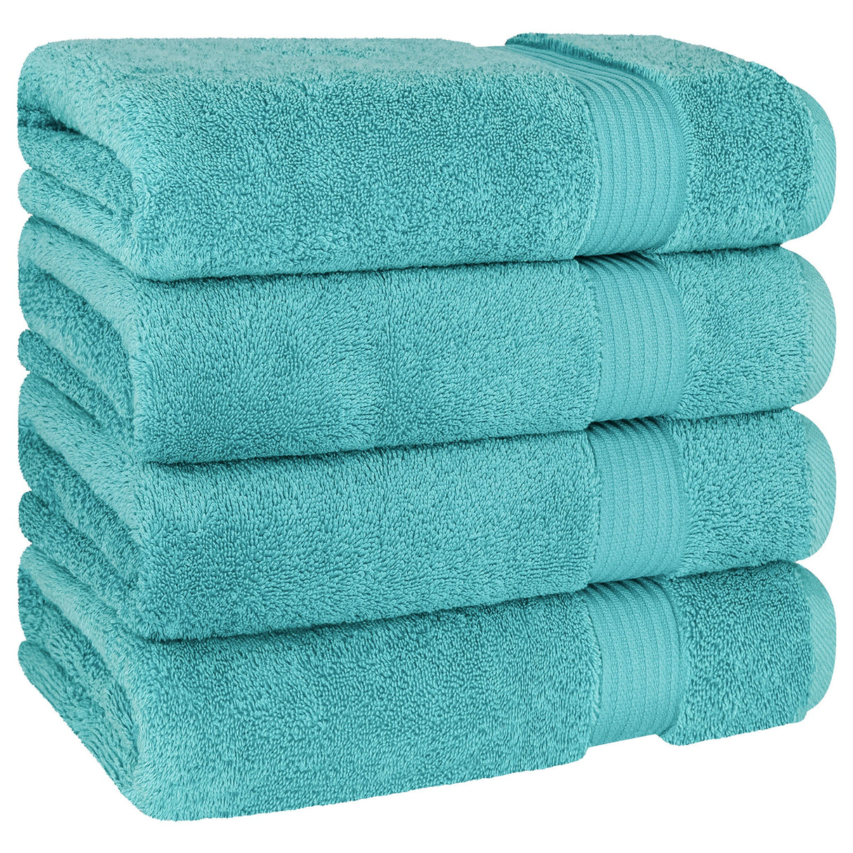 American Soft Linen Bekos 100% Cotton Turkish Towels, 4 Piece Bath Towel Set