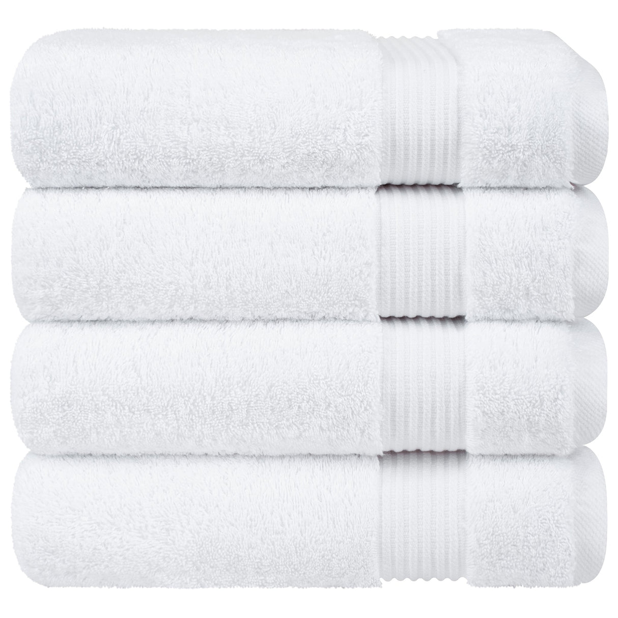 American Soft Linen Bekos 100% Cotton Turkish Towels, 4 Piece Bath Towel Set