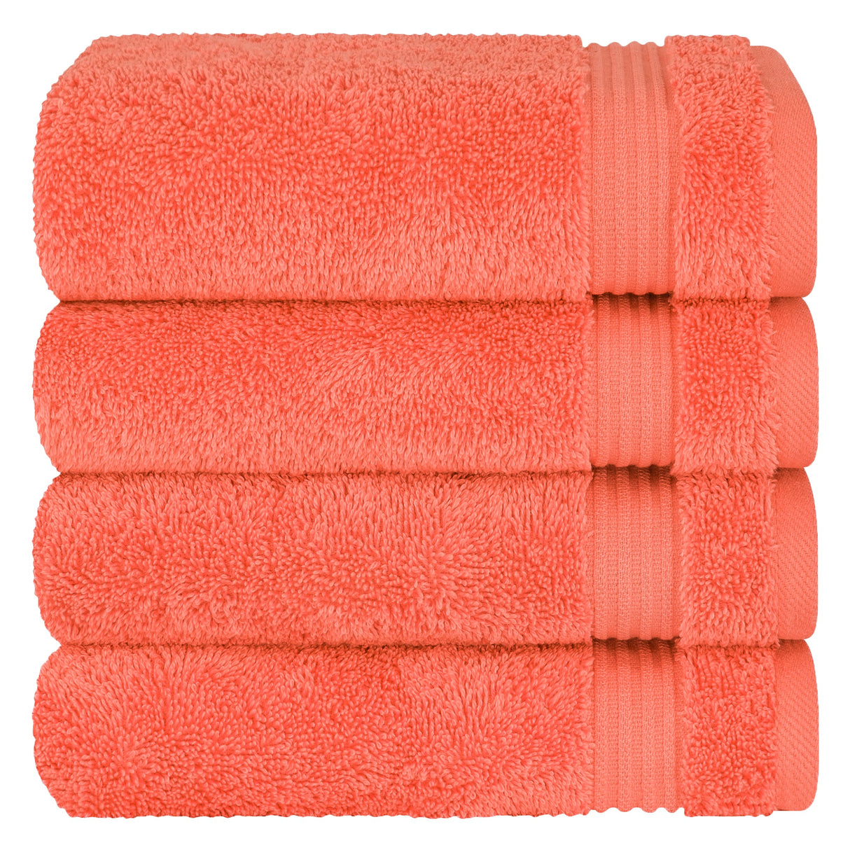American Soft Linen Bekos 100% Cotton Turkish Towels, 4 Piece Hand Towel Set