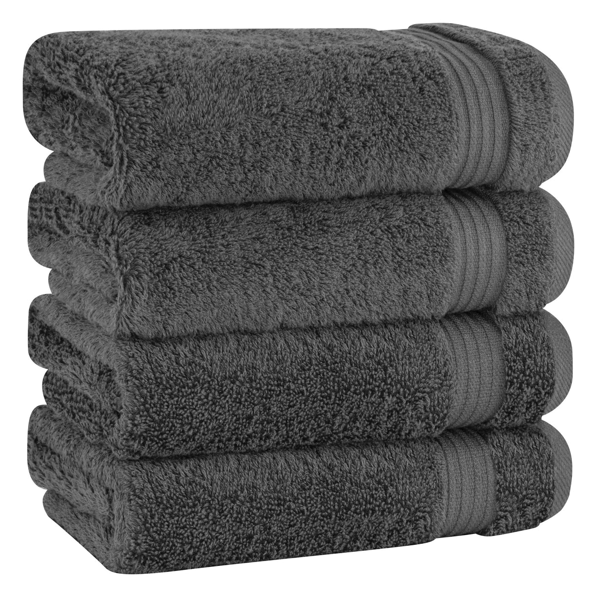 American Soft Linen Bekos 100% Cotton Turkish Towels, 4 Piece Hand Towel Set