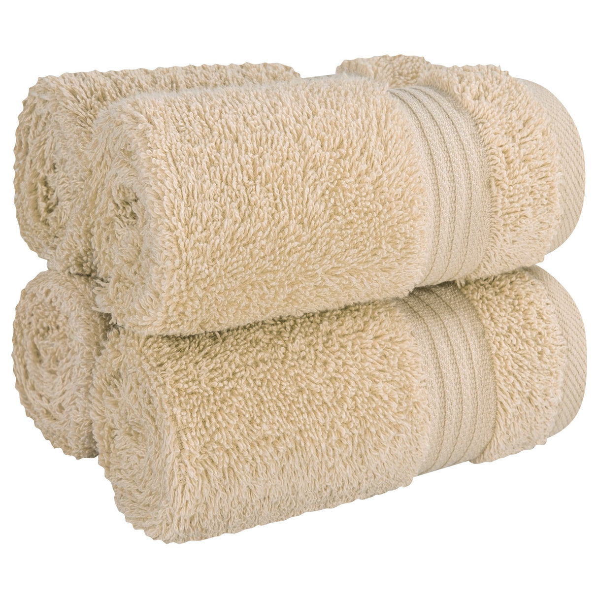 American Soft Linen Bekos 100% Cotton Turkish Towels, 4 Piece Washcloth Towel Set