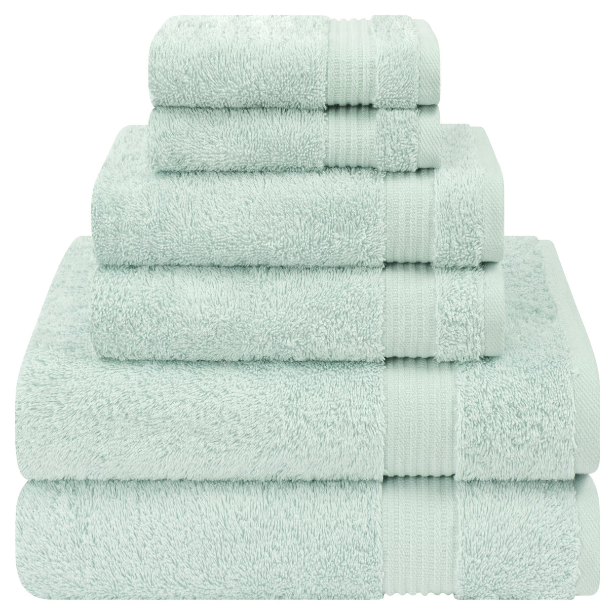American Soft Linen Bekos 100% Cotton Turkish Towels 6 Piece Bath Towel Set with 18 Different Colors