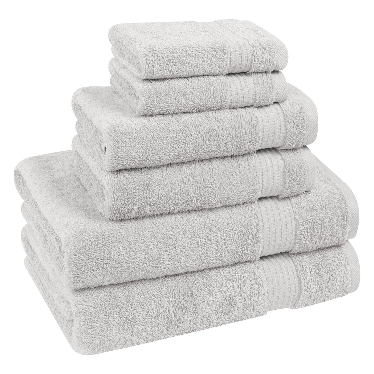 American Soft Linen Bekos 100% Cotton Turkish Towels 6 Piece Bath Towel Set with 18 Different Colors