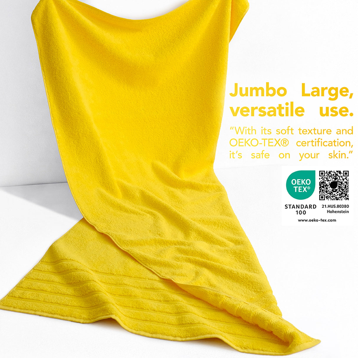 35x70 Inch Premium Bath Sheet JUMBO 100% Cotton Turkish Towels, Extremely Soft, Luxury, Extra Large Bath Towel (BEST CHOICE)