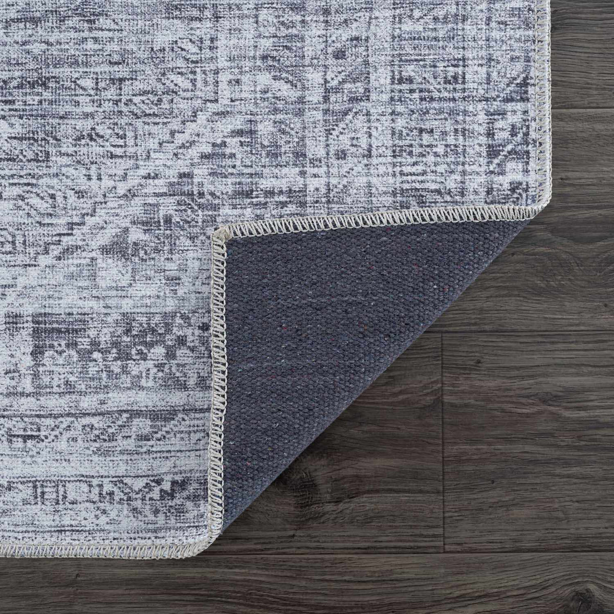 Boutique Rugs Barny Gray Blue Washable Rug - view 20