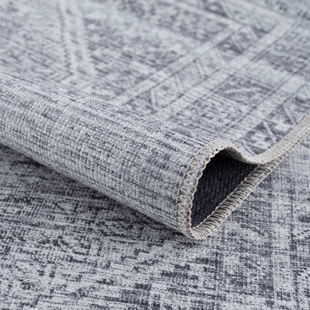 Boutique Rugs Barny Gray Blue Washable Rug - view 25