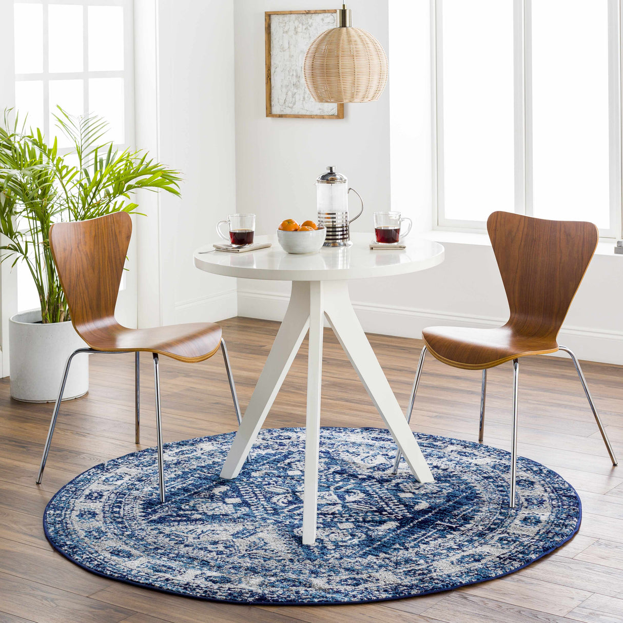 Andes Blue Area Rug