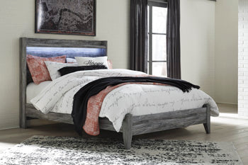 Baystorm Panel Footboard with Rails Queen
