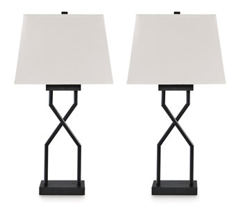 Brookthrone Metal Table Lamp (Set of 2)