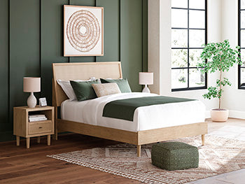Cielden Queen Panel Footboard with Rails