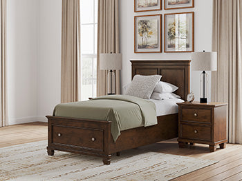 Danabrin Storage Footboard with Roll Slats Twin