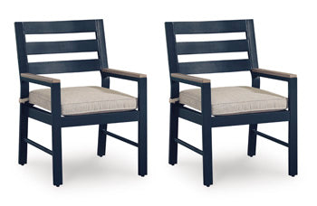 East Beach Arm Chair With Cushion (Set of 2)