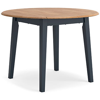 Gesthaven Round Dining Room Drop Leaf Table