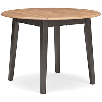 Gesthaven Round Dining Room Drop Leaf Table