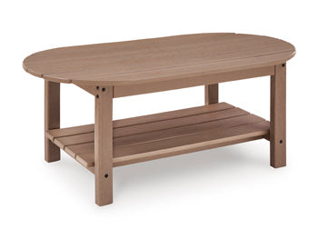 Grover Beach Oval Cocktail Table