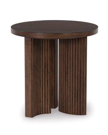 Korestone Round End Table