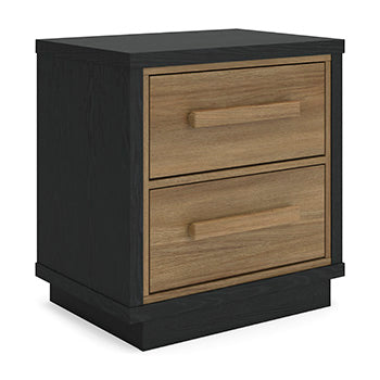 Kozmour Two Drawer Night Stand