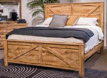 Maystonna Queen Crossbuck Panel Footboard