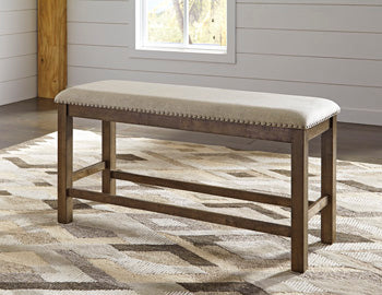 Moriville Double Upholstered Bench